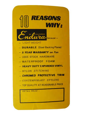 Endura Touringzadel – Geschikt voor Suzuki GS500 / GS550 / GS750 – Zwart