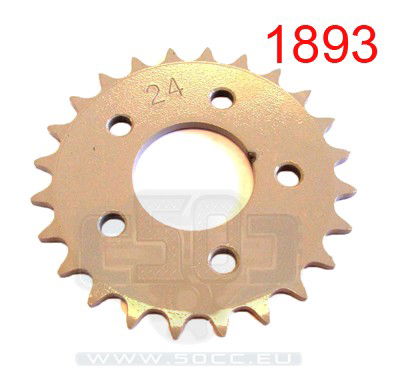 Bakdrev 24t. Tomos Revival (38mm)