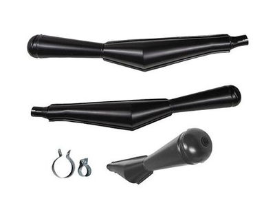 Ljuddämpare Megafon 32mm universal svart