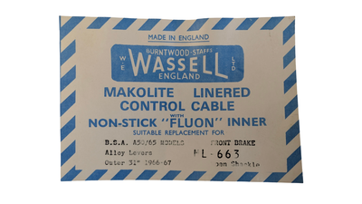 BROMSKABEL,BSA A65SPITFIRE1967