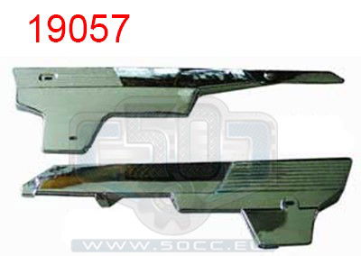 Zijkap Puch Maxi N Chroom Set