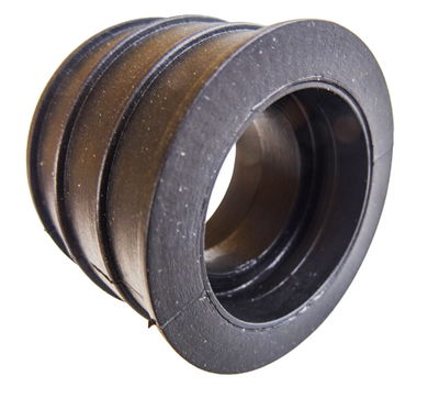 Spruitstuk rubber Zundapp KS125 ( Bing )