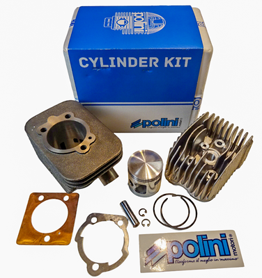 Cilinder Piaggio Polini 46mm 10p + Ciao kop
