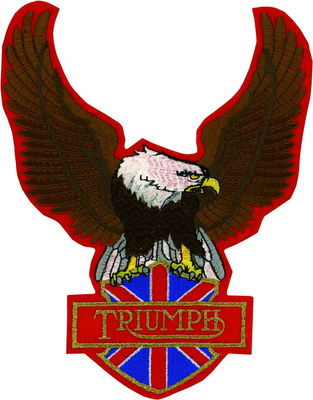 Tygmärke Triumph – Örn – 20 × 25 cm