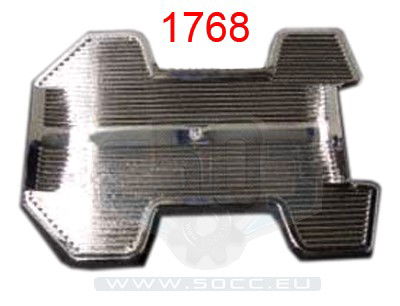 Voetplaat Puch chroom