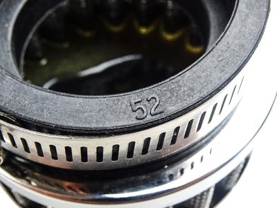 Powerfilter / sport luftfilter 52mm