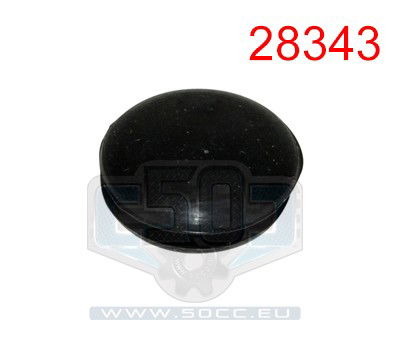 Gummigenomföring Zundapp 517 svart ( för strålkastare )