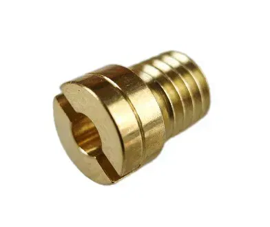 Keihin main jet size 160, round slotted type, brass. M5x0.75. Fits Honda MB, MT and MTX.