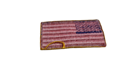 Tygmärke USA-flagga – 5 × 9 cm