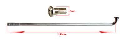 Ekersats 190x3,5 Tomos T12 19 tum mfl