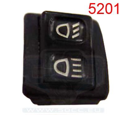 Dimlichtschakelaar Kymco/Honda/Peu/Etc.