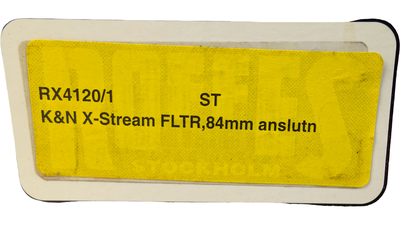 K&N FILTER XStream FLTR,84mm