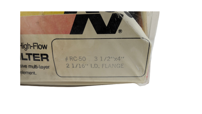 K&N FILTER,RAKT,52mm,kromat
