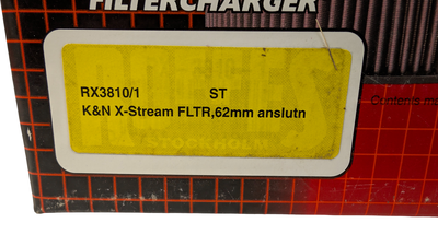 K&N FILTER XStream FLTR,62mm