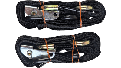 TIE DOWNS,SVARTA.1x165cm.
