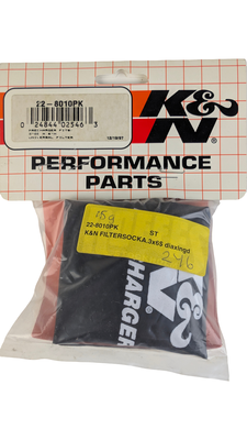 FILTERSOCKA K&N .3x6 diaxlngd
