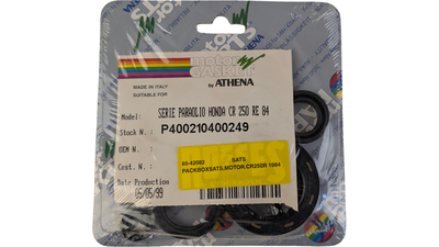 PACKBOXSATS,MOTOR.CR250R 1984