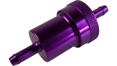 BENSINFILTER 6,5mm.Violet alum