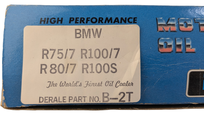 OLJEKYLARE DERALE QA1,BMW/7, R100S/RS/RT
