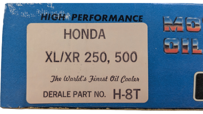 OLJEKYLARE DERALE QA1, HONDA XL/XR250/500