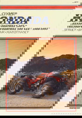 Clymer reparatiehandboek Honda TRX300 Fourtrax 1988–2000