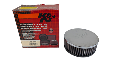 K&N FILTER RAKT,51mm,kromat