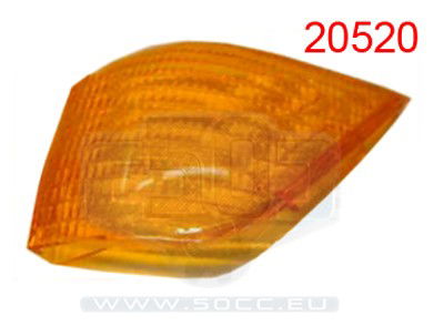 Blinkersglas Piaggio Sfera Vänster Bak