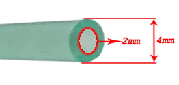 Bensinslang 2.2X4 50cm ( oljeslang )