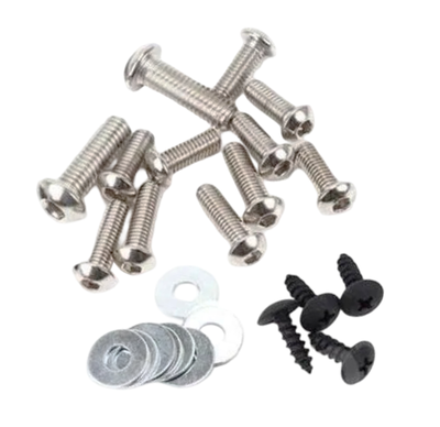 Schroefset Rieju MRT 50 frame zwart / blank