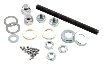 Voorwiel as m12x155mm Grimeca 105mm