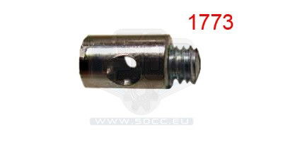 Wire / vajer / skruvnippel 6X9 25 styck ( gas / trottle stor )