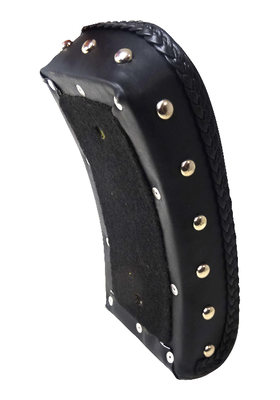 Sockerbit Extra Tunn – med Braid & Spots (Svart Skinnimitation)