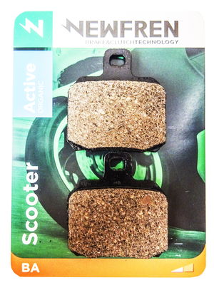 Bromsklossar Aprilia / Benelli / Derbi / Gilera / Peugeot / Piaggio / Yamaha / mfl Newfren Bromsklossar Aprilia / Benelli / Derbi / Gilera / Peugeot / Piaggio / Yamaha / mfl Newfren