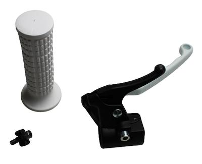 Handel links Vespa Ciao/Gilera Wit Metaal