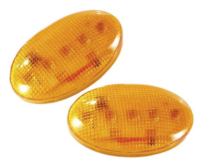 Blinkersset 12V universal led  orange