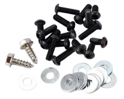 Schroef set Beta RR50 kappen / frame zwart