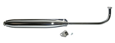 Avgassystem Tomos A35/Flexer Euro2 22Mm Krom