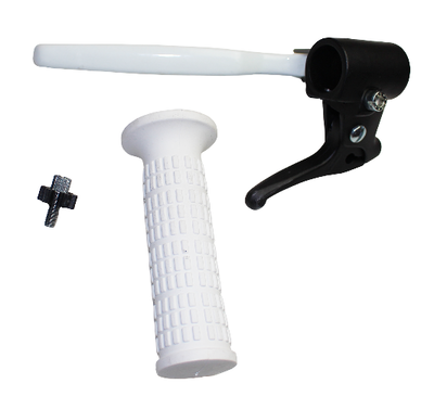 Handel links Vespa Ciao/Gilera Wit Metaal