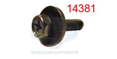 Bult M5X16 + Bricka (Yamaha Koppling)