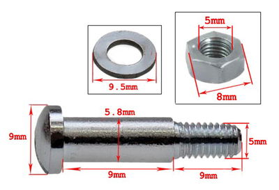 Bult till handtagsarm modell Magura 5X17.5
