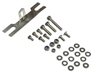 Stagsats 26 tum för stålskärm svart