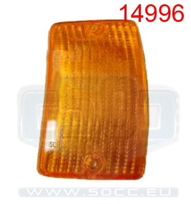 Knipperlicht glas richt achter Piaggio Vespa Pk50Xl/Automaat