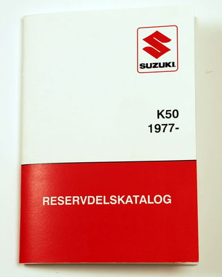 Reservdelskatalog Suzuki K50