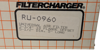 K&N FILTER,70x127mm.OFFSET