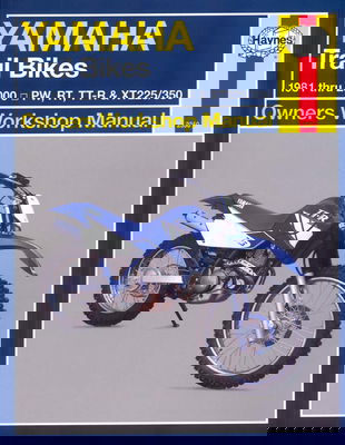 Haynes reparationshandbok Yamaha PW / RT / TT-R / XT