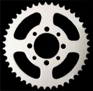 Achtertandwiel 43T Kawasaki AR50 / AR80 /Suzuki AC / AP / K50 / TS