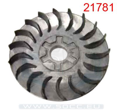 Variator remskiva/fläkt Minarelli Kopia / CPI / Keeway 16mm