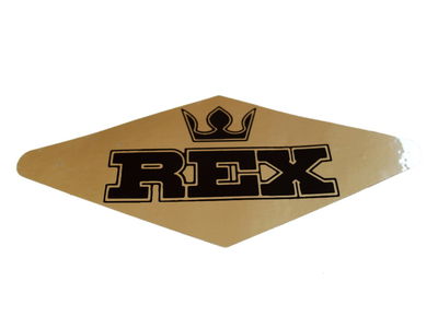 Sticker voor kettingkast REX