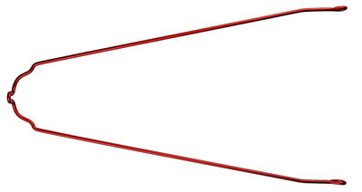 Spatbordstang fiets Rex Shopping 3S rood