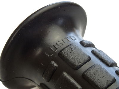 Gummihandtagssats Zundapp/Kreidler 24/24 classic block zwart